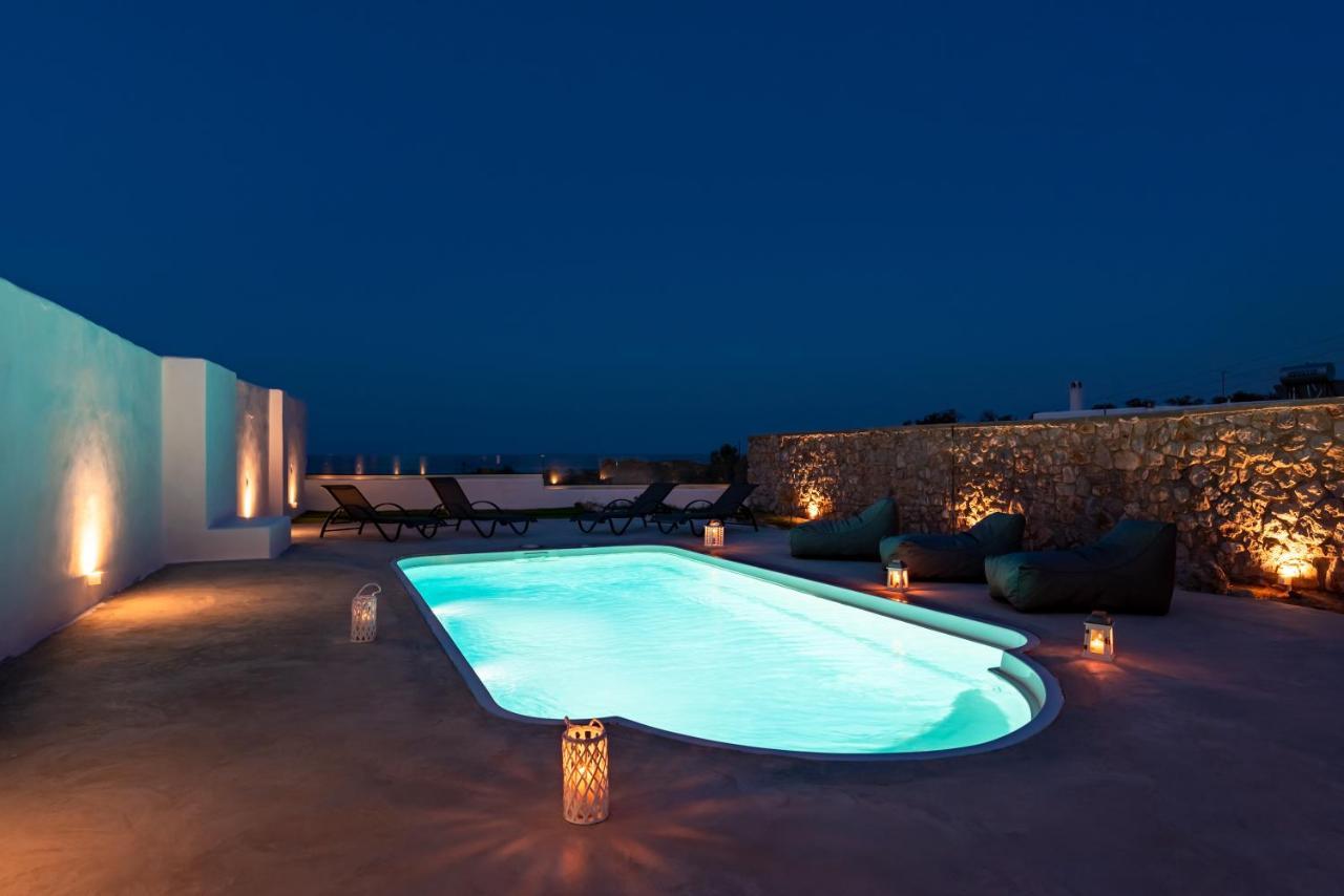 Villa Waves Monólithos Exterior foto
